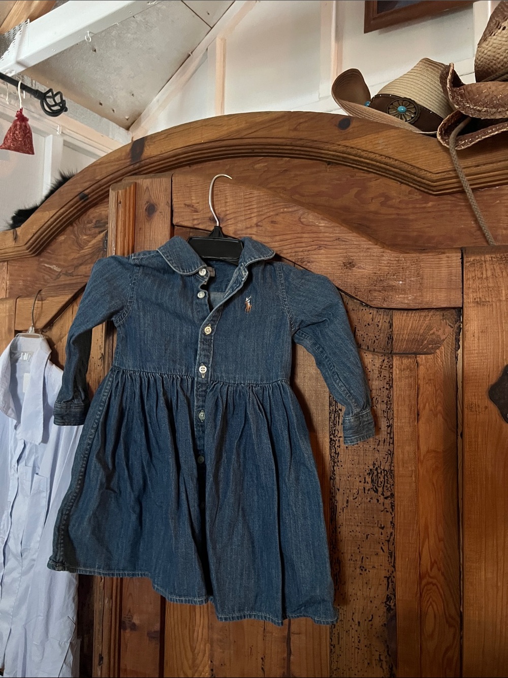 Ralph Lauren Jean Dress 12 months